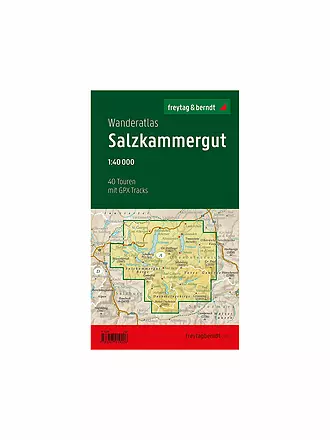 FREYTAG & BERNDT | Wanderkarte Salzkammergut Maßstab 1:40.000 | 